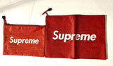 2 Piece Set Large & Small Red Pouch