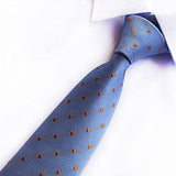 Bright Color Little Dot Pattern 5 Piece Men's Accessory Tie Gift Box Set | SandyKandy Limited Co