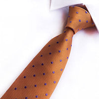 Bright Color Little Dot Pattern 5 Piece Men's Accessory Tie Gift Box Set | SandyKandy Limited Co