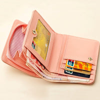 Cartoon Cat Design Zipper Wallet | SandyKandy Limited Co