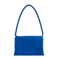 Casual Clamshell Design Solid Color Shoulder Handle Bag