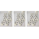 Chic Heart Pattern And Polka Dot Transparent One pair of Socks