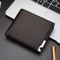 Men Casual Basic Multifunctional Folding Design Multi Pocket Wallet | SandyKandy Limited Co